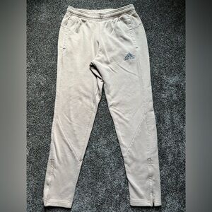 adidas Women’s Tan open leg sweatpants size Small